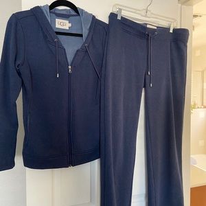 Ugg pajama set navy blue.